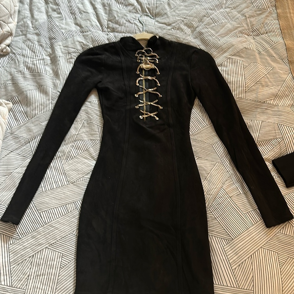 Slay with oh Polly black dress